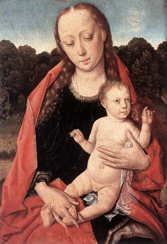 Dieric Bouts The Virgin and Child Panel